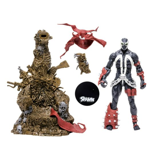 McFarlane Spawn Deluxe Spawn and Throne Set 7in Figure